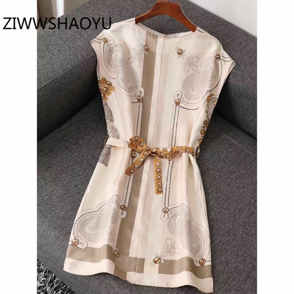 ziwwshaoyu women summer vintage mini dresses sleeveless printed bow knot holiday short dress femme silk loose dress vestidos, Black;gray
ziwwshaoyu women summer vintage mini dresses sleeveless printed bow knot holiday short dress femme silk loose dress vestidos, Black;gray
