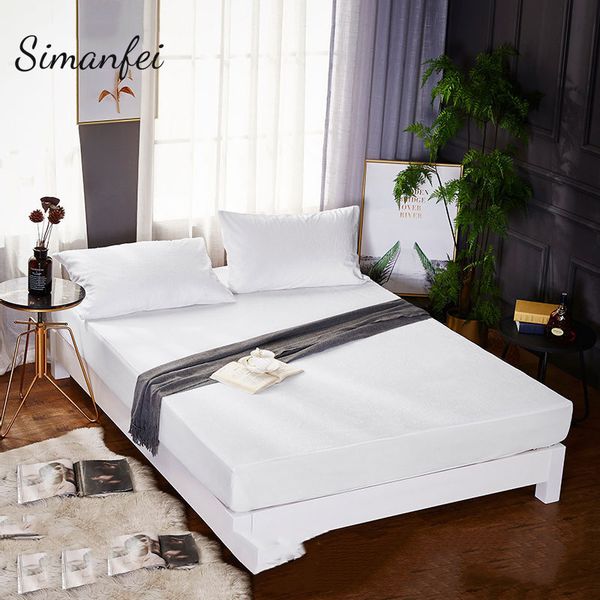 simanfei new printing elastic bed mattress cover waterproof mattress protector pad fitted sheet separated water bed linens
simanfei new printing elastic bed mattress cover waterproof mattress protector pad fitted sheet separated water bed linens