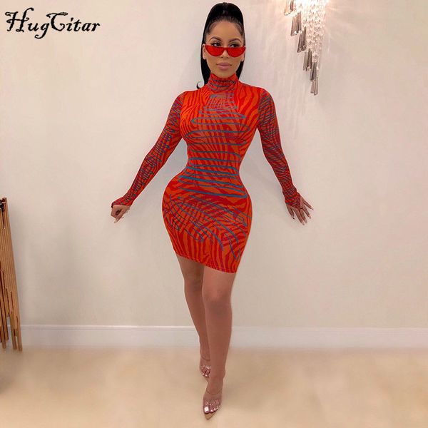 hugcitar 2919 long sleeve print high neck bodycon mini dress autumn winter women streetwear sporty outfits, Black;gray
hugcitar 2919 long sleeve print high neck bodycon mini dress autumn winter women streetwear sporty outfits, Black;gray