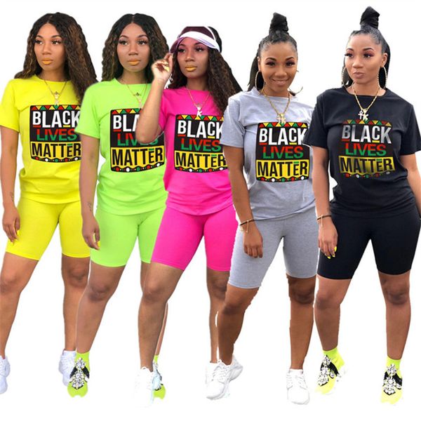 black lives matter letter women tracksuit summer t-shirt t shirt + shorts two piece outfits fashion print streetwear casual suit clothes 2xl, White
black lives matter letter women tracksuit summer t-shirt t shirt + shorts two piece outfits fashion print streetwear casual suit clothes 2xl, White