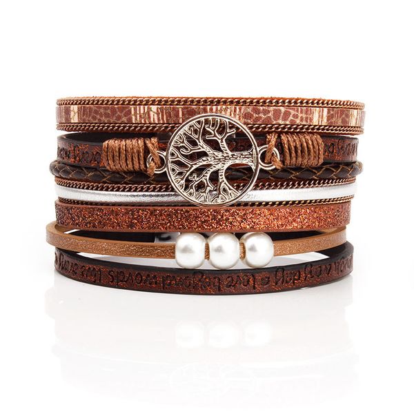 vintage tree multilayer leather bracelet set men fashion life braided handmade star rope pearl wrap bracelets bangles male gift, Black
vintage tree multilayer leather bracelet set men fashion life braided handmade star rope pearl wrap bracelets bangles male gift, Black