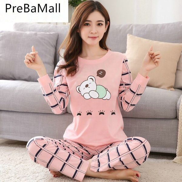 new arrived cotton pajamas for women two piece cute nightshirt casual home clothing ladies sleepwear nightgown -2xl c174, Blue;gray
new arrived cotton pajamas for women two piece cute nightshirt casual home clothing ladies sleepwear nightgown -2xl c174, Blue;gray
