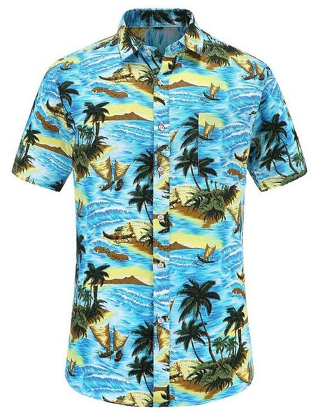 blue summer slim men shirt beach hawaiian men dress shirt short sleeve print men's casual us size, White;black
blue summer slim men shirt beach hawaiian men dress shirt short sleeve print men's casual us size, White;black