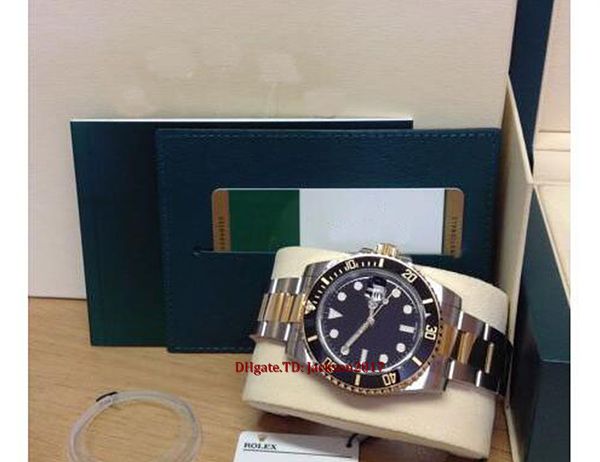 original box certificate mens watches 116613ln black dial ceramic bezel stainless steel /yellow gold 40mm asia 2813 movement, Slivery;brown
original box certificate mens watches 116613ln black dial ceramic bezel stainless steel /yellow gold 40mm asia 2813 movement, Slivery;brown