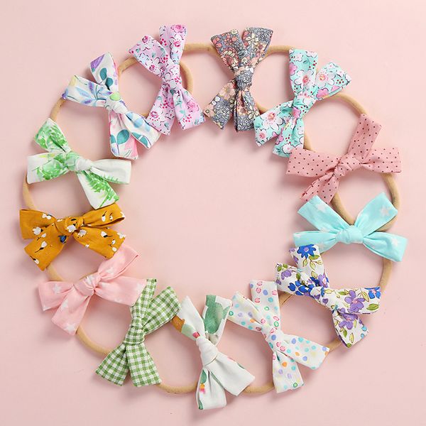 2pcs/set2020 bow hair band ins printed nylon baby cute hair accessories, Slivery;white
2pcs/set2020 bow hair band ins printed nylon baby cute hair accessories, Slivery;white