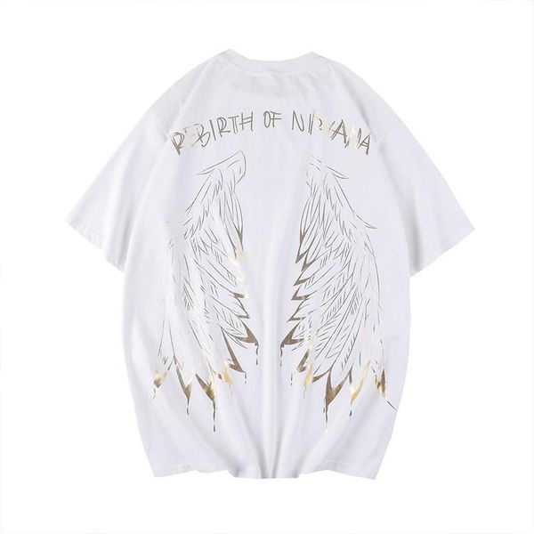 summer new short-sleeved t-shirt tide brand men's fashion wild loose ins port wind lovers summer short-sleeve reflective, White;black
summer new short-sleeved t-shirt tide brand men's fashion wild loose ins port wind lovers summer short-sleeve reflective, White;black