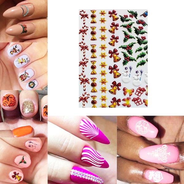 nail art color 6d manicure decor diy stickers nail glitter sticker decor supplies jiu55, Black
nail art color 6d manicure decor diy stickers nail glitter sticker decor supplies jiu55, Black