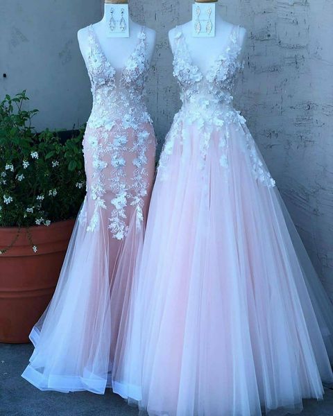 elegant light pink v neck 3d floral flowers prom party dresses mermaid a line applique real p long evening formal dress gown cheap, Black
elegant light pink v neck 3d floral flowers prom party dresses mermaid a line applique real p long evening formal dress gown cheap, Black