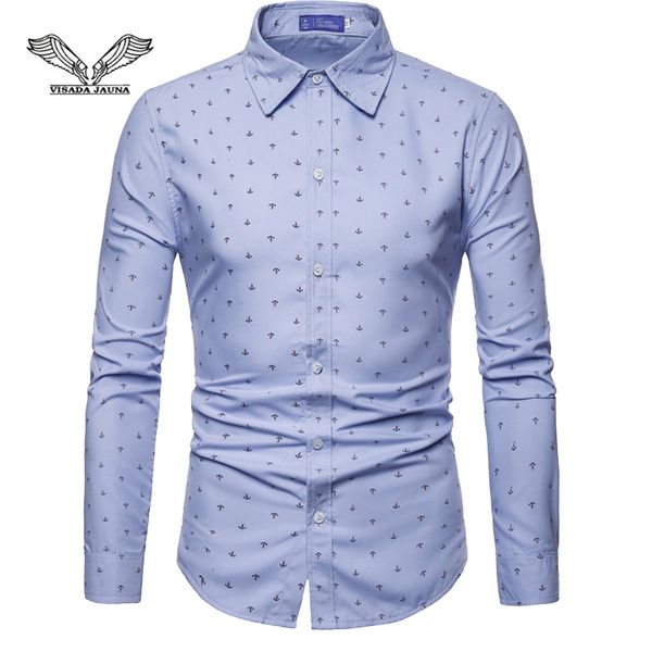 visada jauna 2019 new men's fashion anchor print shirt beach long sleeve shirt size -4xl tlh67, White;black
visada jauna 2019 new men's fashion anchor print shirt beach long sleeve shirt size -4xl tlh67, White;black