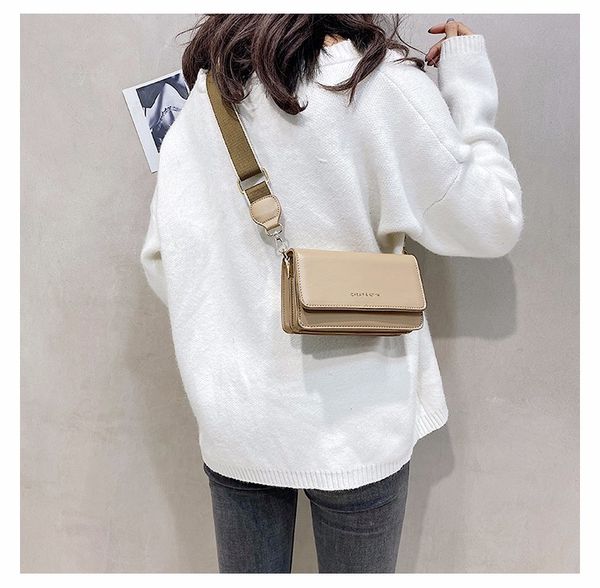 2020 hot sale Shoulder Bag Flap bags Leather Shoulder Messenger Wide Strap bags style ladies Cross body bags Huamei/03
2020 hot sale Shoulder Bag Flap bags Leather Shoulder Messenger Wide Strap bags style ladies Cross body bags Huamei/03