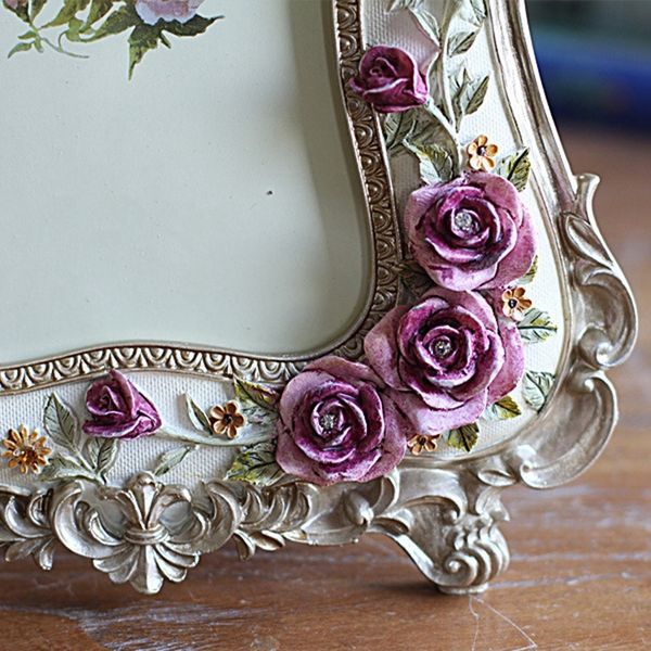 6 дюймов роуз смола photo frame свадебные рамки подарочные crafts украшения рабочего picture frame
6 дюймов роуз смола photo frame свадебные рамки подарочные crafts украшения рабочего picture frame