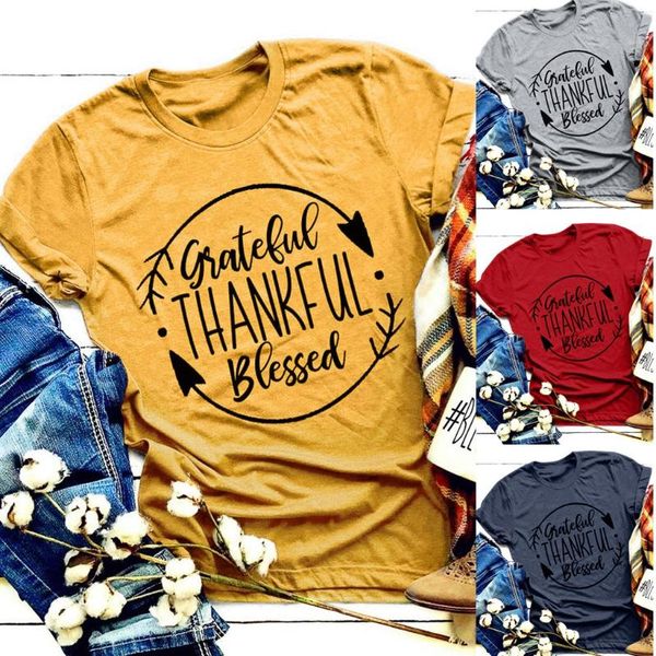 women letter printed grateful thankful blessed t-shirt fashion casual korean style personality shirt harajuku roupas femininas, White
women letter printed grateful thankful blessed t-shirt fashion casual korean style personality shirt harajuku roupas femininas, White