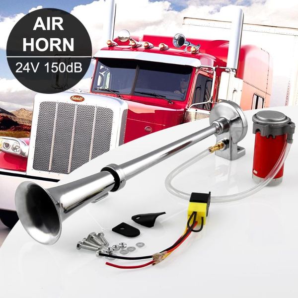 150db супер loud 24v single труба air horn компрессор автомобильный грузовой автомобиль лодка мотоцикл ah015
150db супер loud 24v single труба air horn компрессор автомобильный грузовой автомобиль лодка мотоцикл ah015