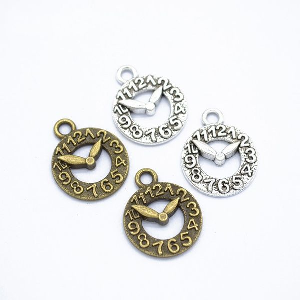 bulk 300pcs/lot clock charms pendant time charms in 18*15mm good for diy craft, jewelry making, Bronze;silver
bulk 300pcs/lot clock charms pendant time charms in 18*15mm good for diy craft, jewelry making, Bronze;silver