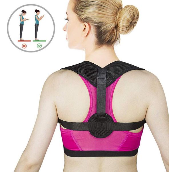 posture corrector adjustable clavicle brace to comfortably improve bad posture,posture corrector for women and men student, Black;blue
posture corrector adjustable clavicle brace to comfortably improve bad posture,posture corrector for women and men student, Black;blue