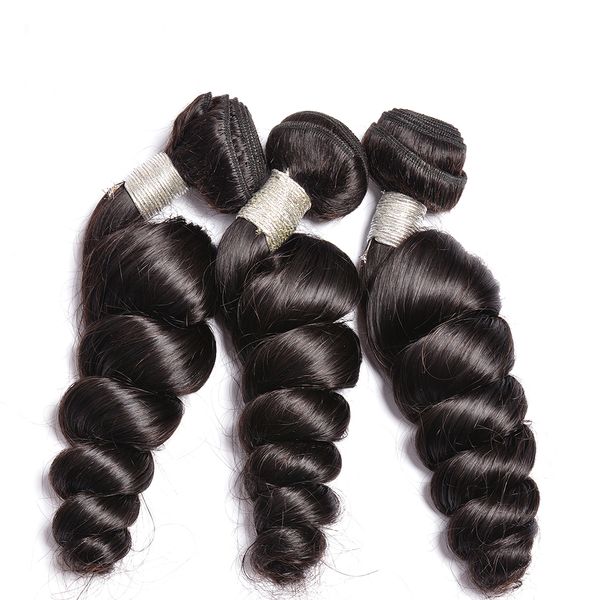 8a brazilian hair weave loose wave 3 bundles 8-30 inch 100% remy human hair extensions 100g/piece natural color, Black
8a brazilian hair weave loose wave 3 bundles 8-30 inch 100% remy human hair extensions 100g/piece natural color, Black