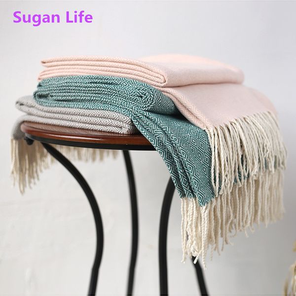 sugan life new 120x200cm artificial wool soft lap plaid knitted throw blanket with tassel for bed sofa elegant lightweight cozy
sugan life new 120x200cm artificial wool soft lap plaid knitted throw blanket with tassel for bed sofa elegant lightweight cozy