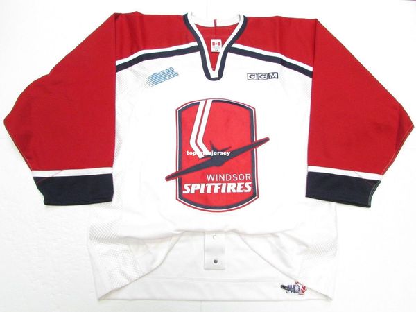 custom windsor spitfires ohl white pro ccm hockey jersey stitch add any number any name mens hockey jersey xs-6xl, Black;red
custom windsor spitfires ohl white pro ccm hockey jersey stitch add any number any name mens hockey jersey xs-6xl, Black;red