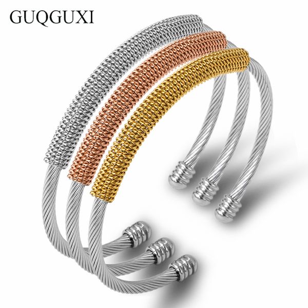 guqguxi simple opening cuff bangles gold sliver color wristband chain bracelet bangles for women accessories jewelry adjustable, Black
guqguxi simple opening cuff bangles gold sliver color wristband chain bracelet bangles for women accessories jewelry adjustable, Black