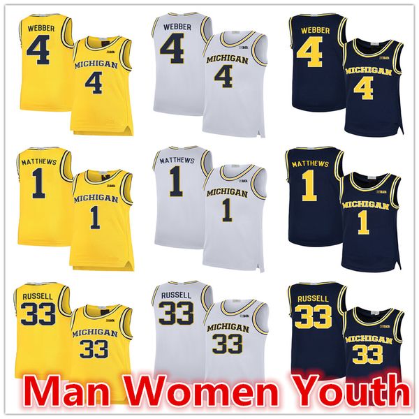 customize ncaa michigan wolverines basketball jerseys cazzie russell 33 charles matthews 1 chris webber 4 jersey any name number size s-5xl, Black
customize ncaa michigan wolverines basketball jerseys cazzie russell 33 charles matthews 1 chris webber 4 jersey any name number size s-5xl, Black