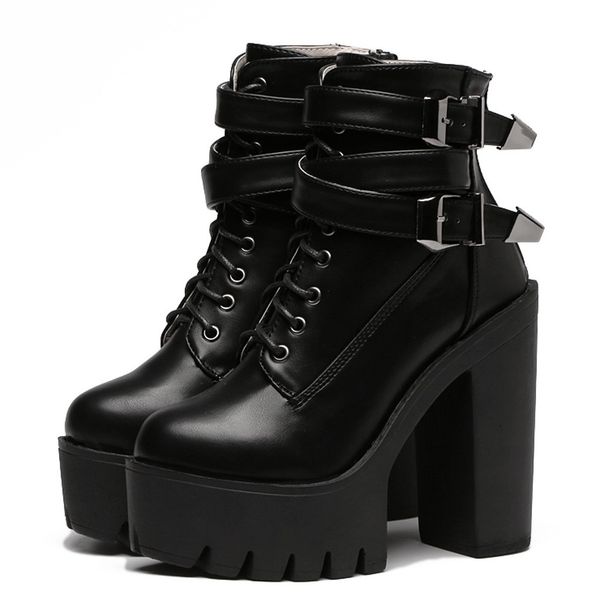 spring autumn fashion women boots high heels platform buckle lace up snow boots soft leather ladies winter short booties black
spring autumn fashion women boots high heels platform buckle lace up snow boots soft leather ladies winter short booties black