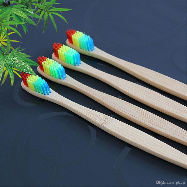 2019 1 piece colorful head bamboo toothbrush wholesale environment wooden rainbow bamboo toothbrush oral care soft bristle 0610084
2019 1 piece colorful head bamboo toothbrush wholesale environment wooden rainbow bamboo toothbrush oral care soft bristle 0610084