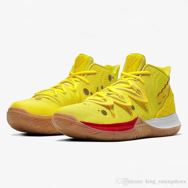 Губка Боб х Kyrie 5 Patrick New Мужские женские баскетбольные кроссовки Irving 5s Кроссовки Squ
Губка Боб х Kyrie 5 Patrick New Мужские женские баскетбольные кроссовки Irving 5s Кроссовки Squ