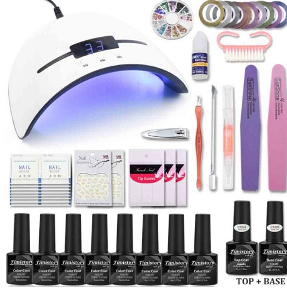 led nail lamp set 36w nail set 8 color soak off polish manicure tool gel varnishes set base gel coat kit
led nail lamp set 36w nail set 8 color soak off polish manicure tool gel varnishes set base gel coat kit