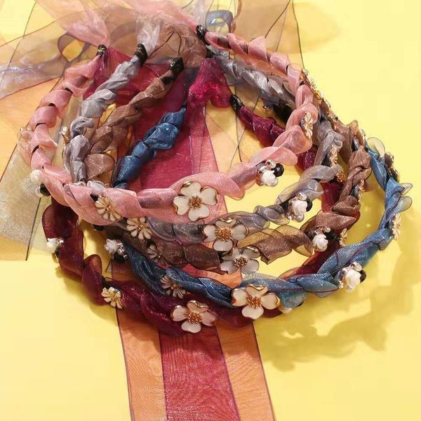 colorful gauze ribbon headbands for women luxury designer princess style white flowers headband purple pink organza bow hair jewelry gifts, Silver
colorful gauze ribbon headbands for women luxury designer princess style white flowers headband purple pink organza bow hair jewelry gifts, Silver
