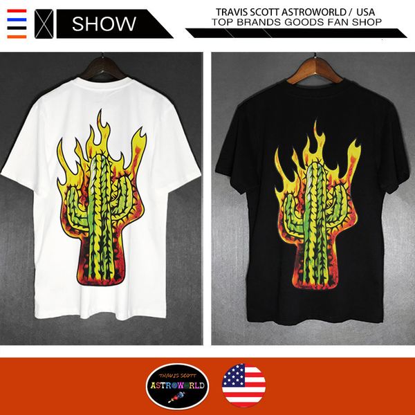 travis scott astroworld short sleeve t shirt stroke my flaming cactus short sleeve, White;black
travis scott astroworld short sleeve t shirt stroke my flaming cactus short sleeve, White;black