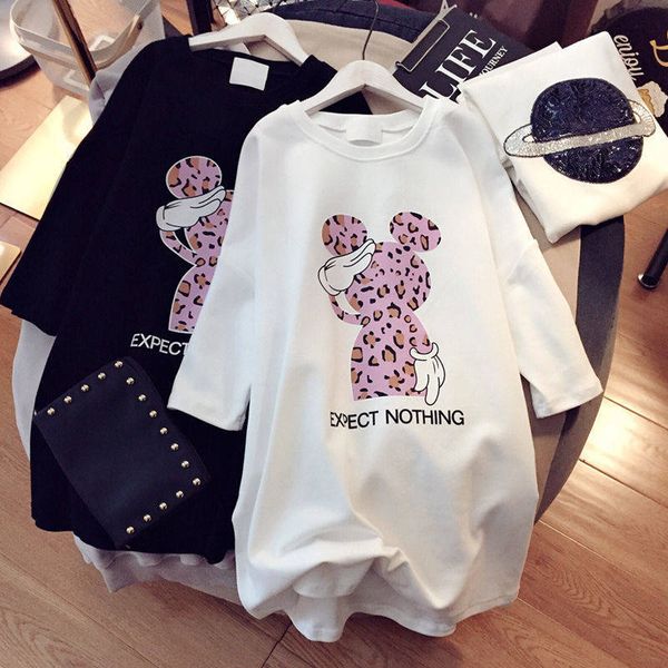 2019 leopard women dresses cartoon plus size dresses short sleeve black white casual mini luxury loose summer dress cute mouse, Black;gray
2019 leopard women dresses cartoon plus size dresses short sleeve black white casual mini luxury loose summer dress cute mouse, Black;gray