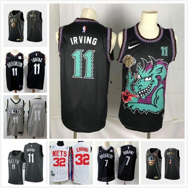2020 mens brooklyn nets gray 7 kevin durant jersey 11 kyrie irving city 32 julius erving nba basketball edition vintage jerseys, Black
2020 mens brooklyn nets gray 7 kevin durant jersey 11 kyrie irving city 32 julius erving nba basketball edition vintage jerseys, Black