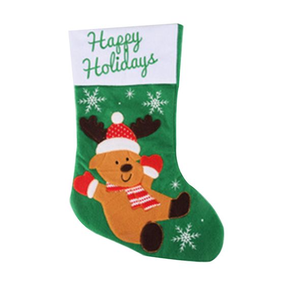 christmas stockings christmas gift bag santa claus gift stockings bags xmas decoration tree ornament sock decors(green
christmas stockings christmas gift bag santa claus gift stockings bags xmas decoration tree ornament sock decors(green