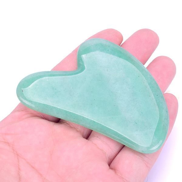 traditional scraper for massage gua sha from green aventurine skincare tool for scraping facial back neck massage
traditional scraper for massage gua sha from green aventurine skincare tool for scraping facial back neck massage