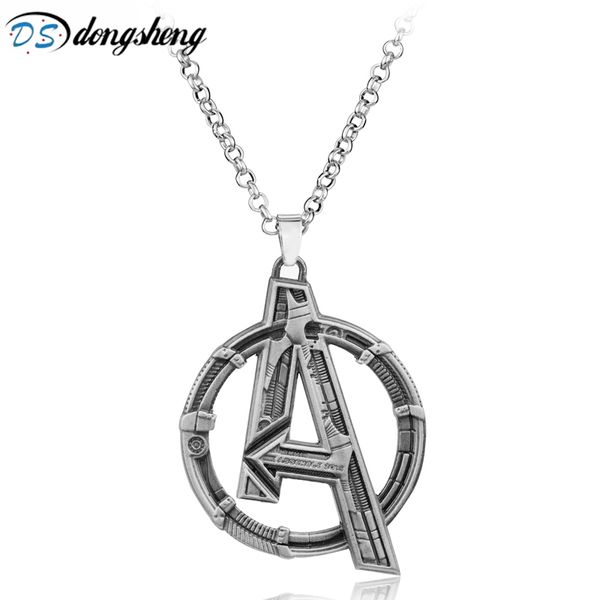 dongsheng movie jewelry marvel's the logo superhero marvel necklace men charms necklace men gift -30, Silver
dongsheng movie jewelry marvel's the logo superhero marvel necklace men charms necklace men gift -30, Silver