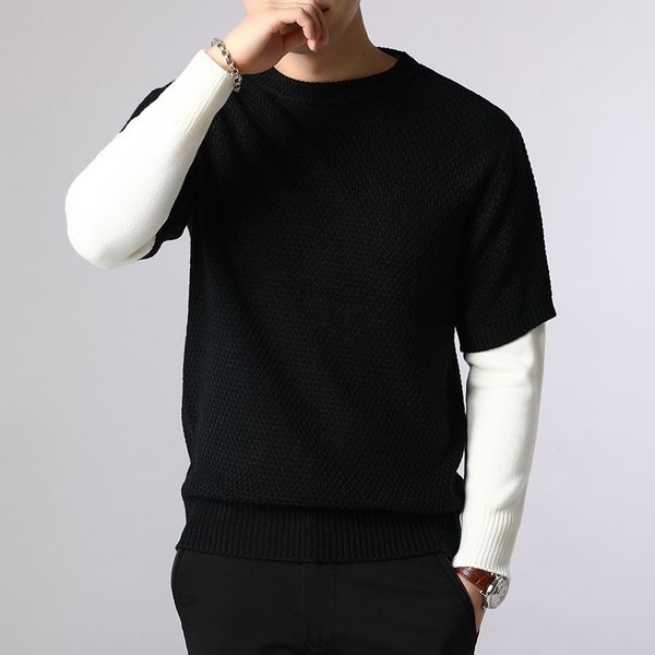 yushu new brand wool sweater men autumn fashion long sleeve knitted pullover korean slim fit knitwear, White;black
yushu new brand wool sweater men autumn fashion long sleeve knitted pullover korean slim fit knitwear, White;black