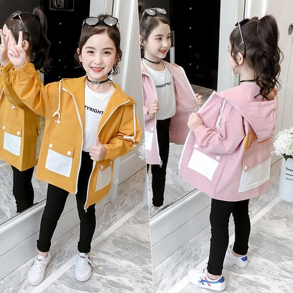 special offer girls casual trench coat spring autumn new children's long windbreaker outerwear kids hooded jacket overcoat b262, Blue;gray
special offer girls casual trench coat spring autumn new children's long windbreaker outerwear kids hooded jacket overcoat b262, Blue;gray