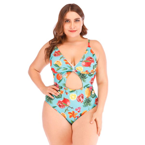 women high waist swimwear fruit print swimsuit push up padded 1 piece bikini summer large size floral elegant and comfortable, White;black
women high waist swimwear fruit print swimsuit push up padded 1 piece bikini summer large size floral elegant and comfortable, White;black