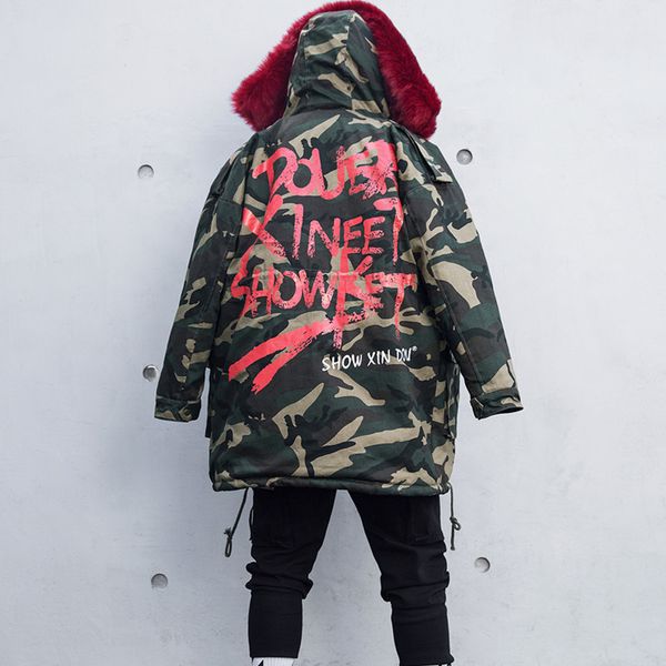 Fashion Winter Camouflage Jacket Men Warm Coat Fashion Casual Parka Medium-Long Thickening Coat Men For Winter US Size S-XXL
Fashion Winter Camouflage Jacket Men Warm Coat Fashion Casual Parka Medium-Long Thickening Coat Men For Winter US Size S-XXL