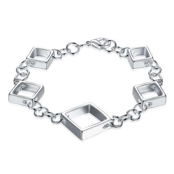 c983 simple square bracelet female exquisite platinum plated bracelets for wedding gift accessories, Golden;silver
c983 simple square bracelet female exquisite platinum plated bracelets for wedding gift accessories, Golden;silver