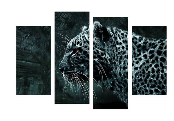 4pcs/set unframed the red eyes leopard forest print on canvas wall art picture for home and living room decor
4pcs/set unframed the red eyes leopard forest print on canvas wall art picture for home and living room decor