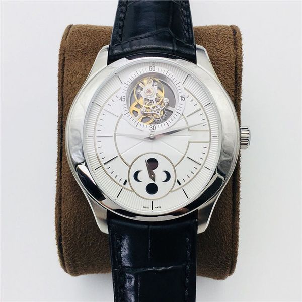 r8 factory ultra-thin lunar tourbillon manual chain movement cal.642p table by 43mm18k gold case small sapphire crystal transparent table co, Slivery;brown
r8 factory ultra-thin lunar tourbillon manual chain movement cal.642p table by 43mm18k gold case small sapphire crystal transparent table co, Slivery;brown