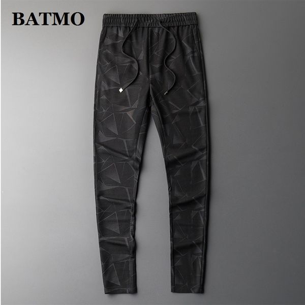 batmo 2019 новое прибытие лето высокого качества случайные узкие брюки с набивным рисунком мужчин, мужские тонкие брюки, мужские брюки каран, Black
batmo 2019 новое прибытие лето высокого качества случайные узкие брюки с набивным рисунком мужчин, мужские тонкие брюки, мужские брюки каран, Black