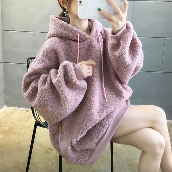 harajuku sweatshirts women clothes pullover hoodies long sleeve casual warm sweatshirt hoodies femme loose lamb sweatshirt q2217, Black
harajuku sweatshirts women clothes pullover hoodies long sleeve casual warm sweatshirt hoodies femme loose lamb sweatshirt q2217, Black