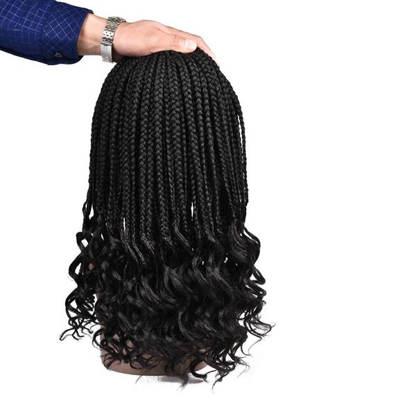 fashion women 1packs/lot jumpo box braids 3x medium crochet hair 18 inch synthetic mambo twist box synthetic braiding hair extensions, Black
fashion women 1packs/lot jumpo box braids 3x medium crochet hair 18 inch synthetic mambo twist box synthetic braiding hair extensions, Black