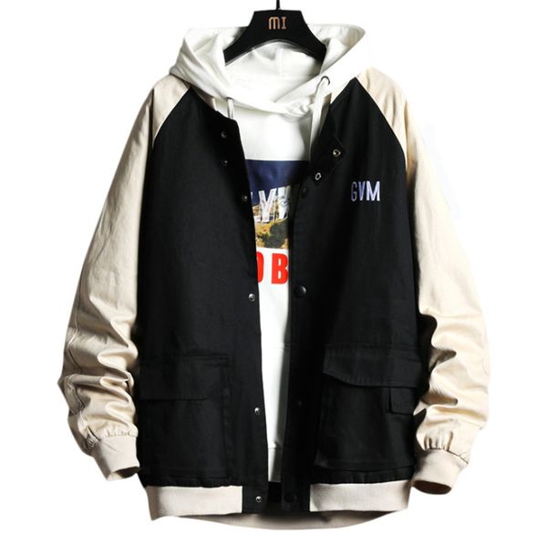 2020 весна мужского baseball пальто contrast цветого щитовые письмо повседневный пара jakcets большая кармана сыпучей мужская outerwears, Black;brown
2020 весна мужского baseball пальто contrast цветого щитовые письмо повседневный пара jakcets большая кармана сыпучей мужская outerwears, Black;brown
