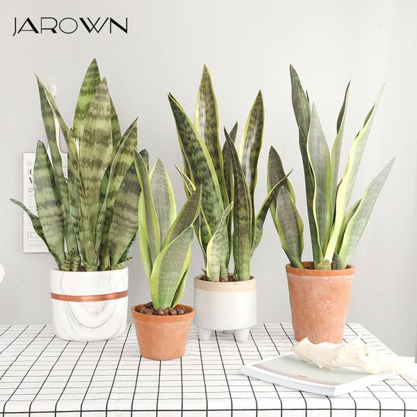 jarown artificial plants sansevieria branch bonsai decoration fake flower plastic tiger piran leaves plants home garden decors
jarown artificial plants sansevieria branch bonsai decoration fake flower plastic tiger piran leaves plants home garden decors