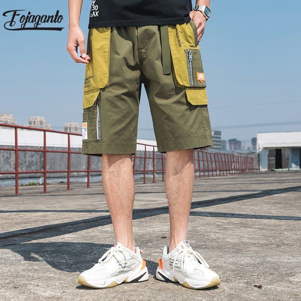 fojaganto summer new cargo shorts men brand men's hip hop trend wild knee length pants patchwork casual shorts male, White;black 
fojaganto summer new cargo shorts men brand men's hip hop trend wild knee length pants patchwork casual shorts male, White;black