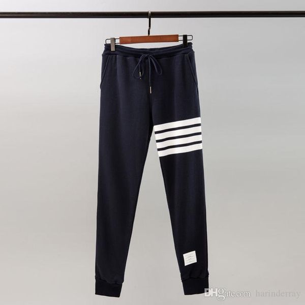 качественные брюки классического петлевого хлопка джерси кинт тб тхом разработаны 4-полоски bar браун досуг спортивные штаны, Black
качественные брюки классического петлевого хлопка джерси кинт тб тхом разработаны 4-полоски bar браун досуг спортивные штаны, Black