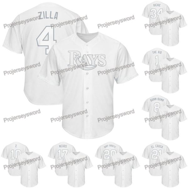 2019 Players Weekend Tampa Bay Blake Snell ZILLA Rays Jersey Mike Zunino Z Austin Meadows MEADS Joey Wendle MENDLE Jesus Aguilar EL CAUSA
2019 Players Weekend Tampa Bay Blake Snell ZILLA Rays Jersey Mike Zunino Z Austin Meadows MEADS Joey Wendle MENDLE Jesus Aguilar EL CAUSA